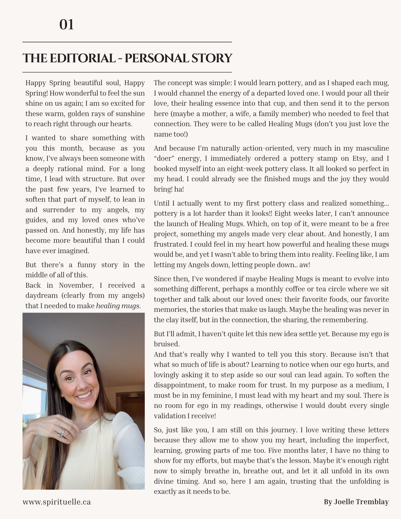✨ The Spirituelle Letter: A monthly spiritual Micro-Magazine ✨